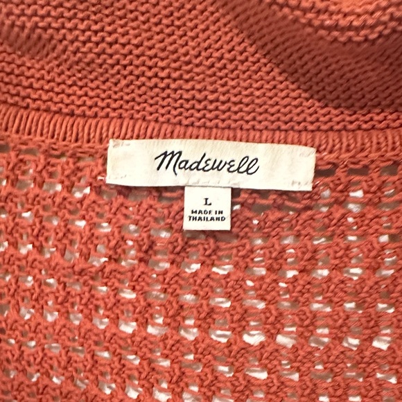 Madewell Terracotta Knit Top - Picture 2 of 6